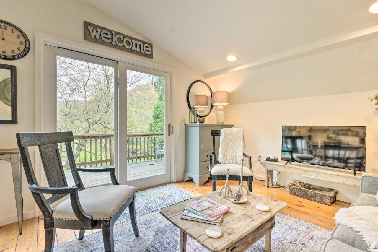 Modern Farmhouse Duplex By Stream, 4 Mi To Boone! Blowing Rock Bagian luar foto