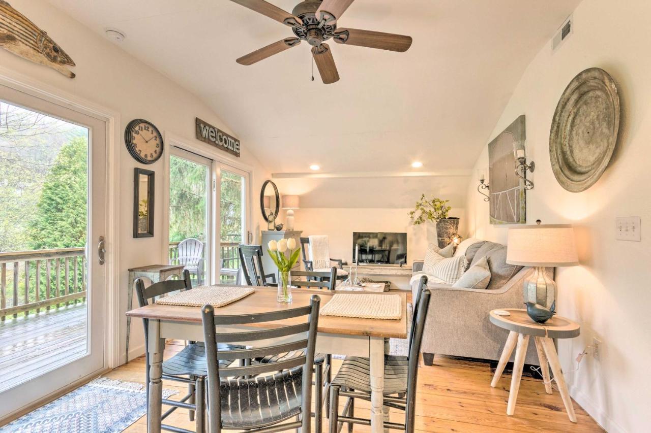 Modern Farmhouse Duplex By Stream, 4 Mi To Boone! Blowing Rock Bagian luar foto